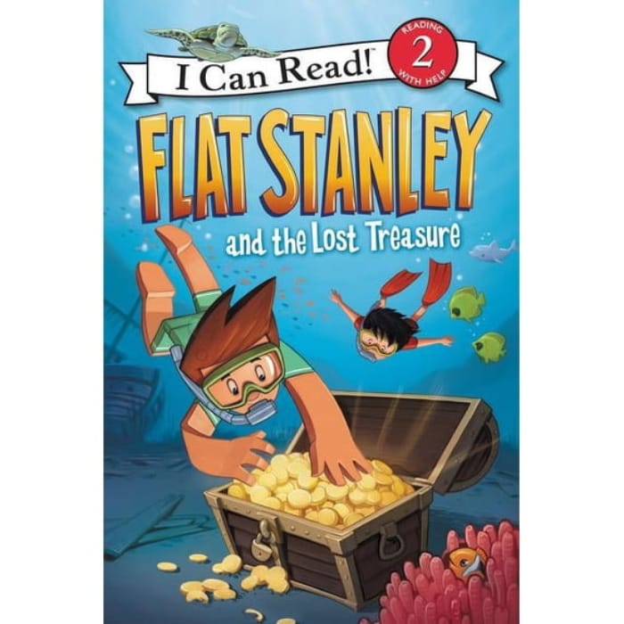 Flat Stanley and the Lost Treasure (I Can Read Level 2)