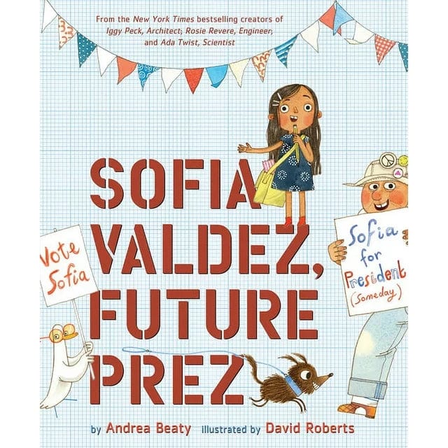 Abrams Activity Books Default Questioneers: Sofia Valdez Future Prez