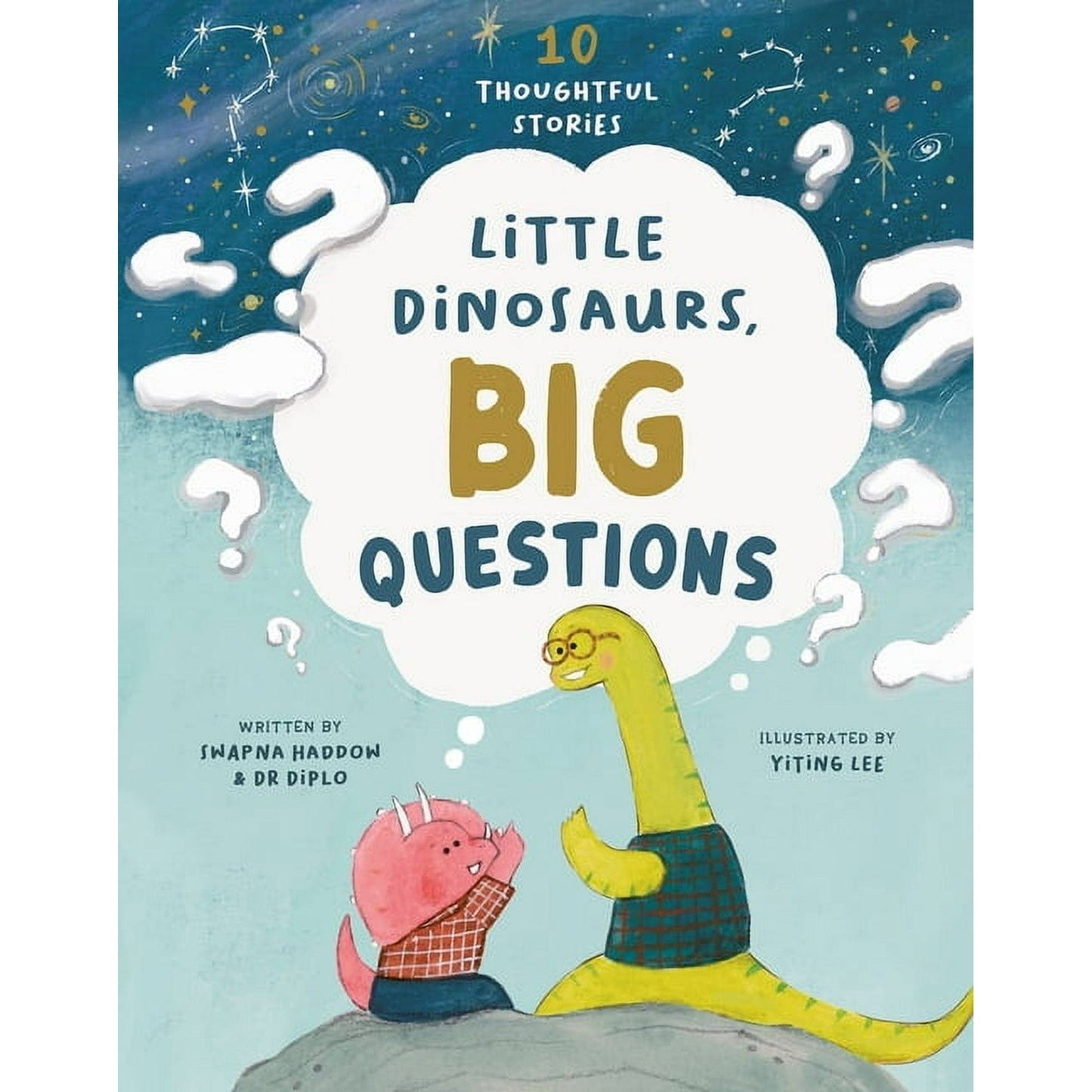 Abrams Hardcover Books Little Dinosaurs, Big Questions: 10 Thoughtful Stories