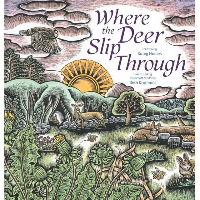 Beach Lane Books Hardcover Books Where the Deer Slip Through