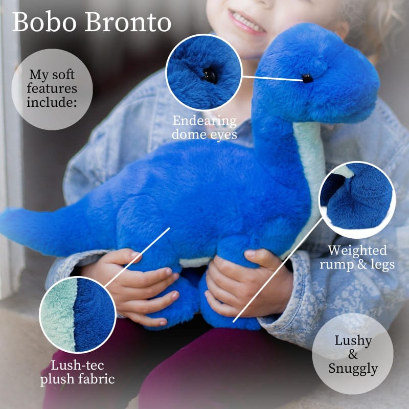 Beverly Hills Teddy Bear Company Plush Dinosaurs BoBo Bronto Lushee