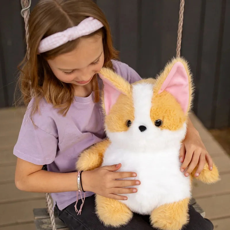 Beverly Hills Teddy Bear Company Plush Dogs Chunka Dunkas Corgi