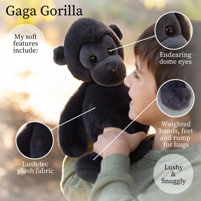 Beverly Hills Teddy Bear Company Plush Safari & Jungle Gaga Gorilla Lushee