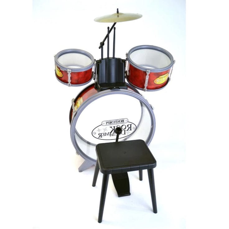 Bontempi Music Default Drum Set with Stool