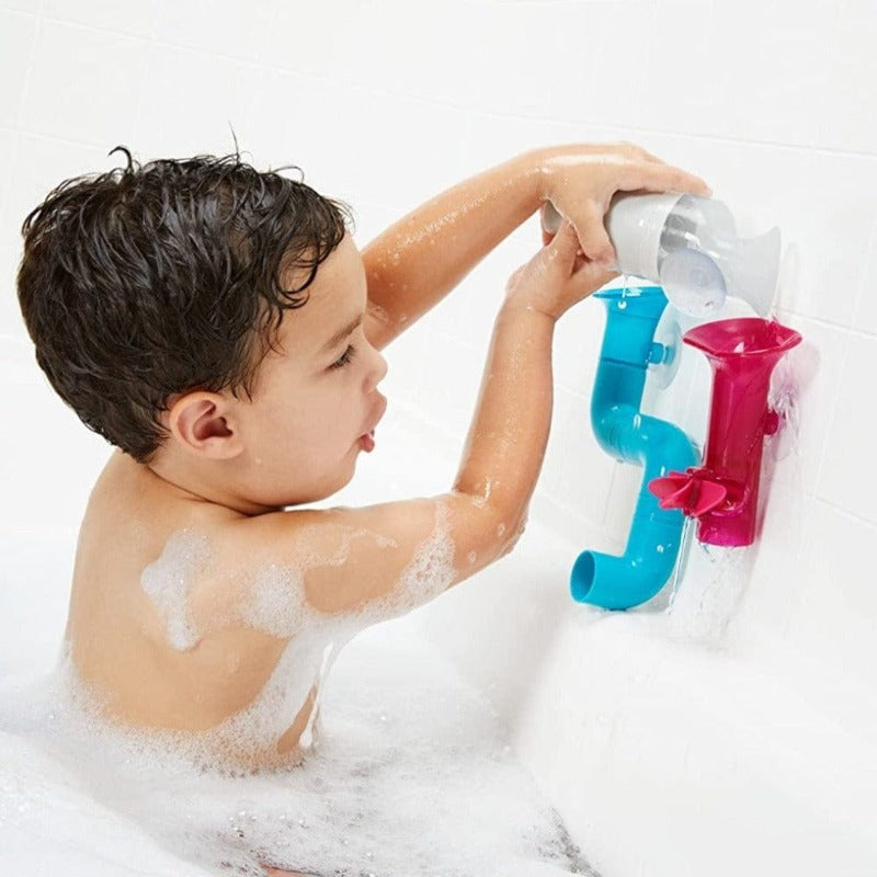 Boon Bath Toys Tubes Builder Bath Toys 3 Piece Set