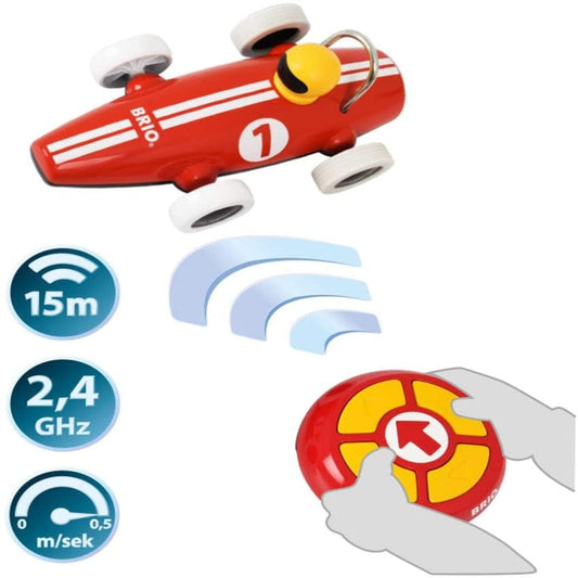 Brio Remote Controlled Toys Red R/C Race Car 30388