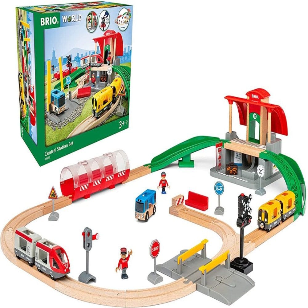 Brio constructi s train shops set