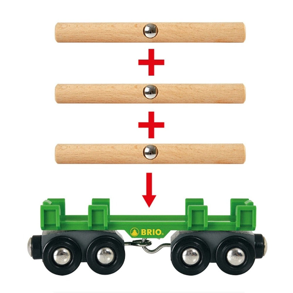 Brio Trains Lumber Loading Wagon 33696