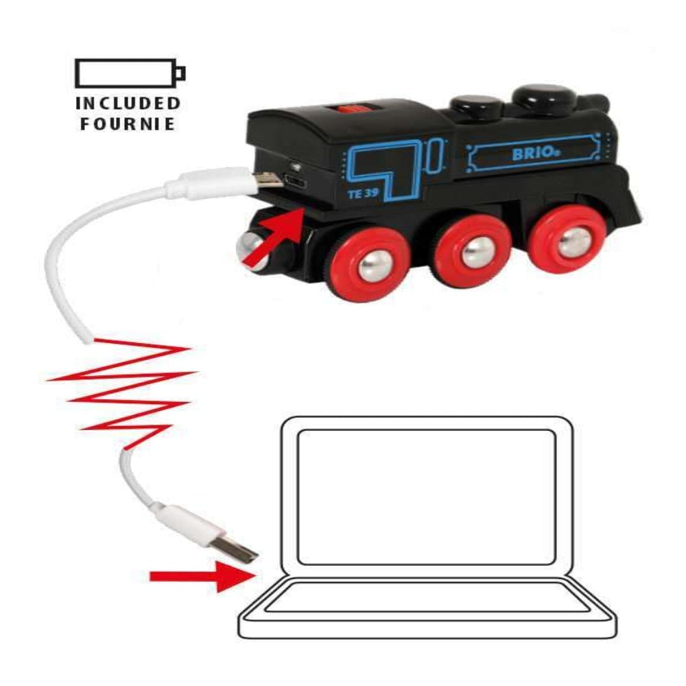 Brio Trains Powered Default Rechargeable Engine 33559