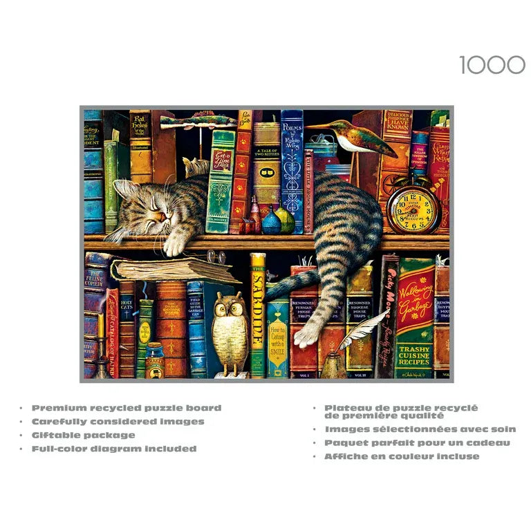 Buffalo Games 1000 Piece Puzzles Frederick the Literate 1000 Piece Puzzle