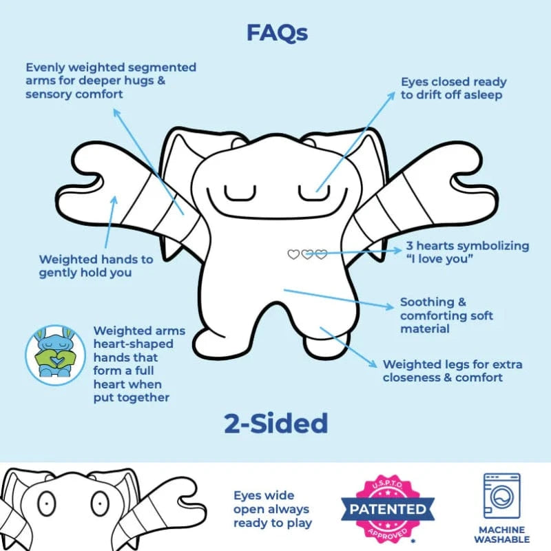 Bumpas Weighted Plush Bumpas Fancies - Buzzby