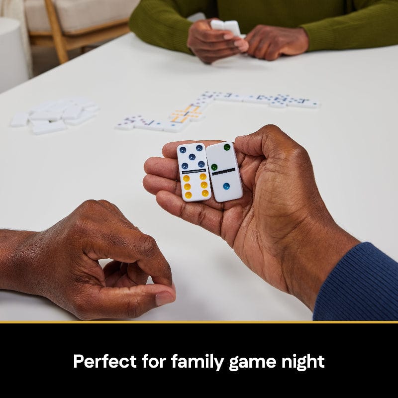 Cardinal Games Domino Games Double Six Dominoes (Black Tin)