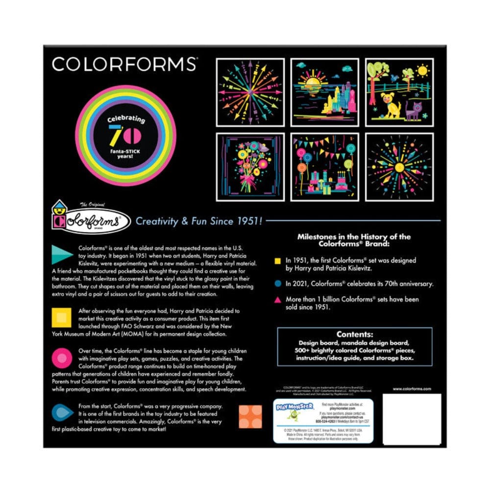 Colorforms Sticker Activity Sets Colorforms - 70th Anniversary Set