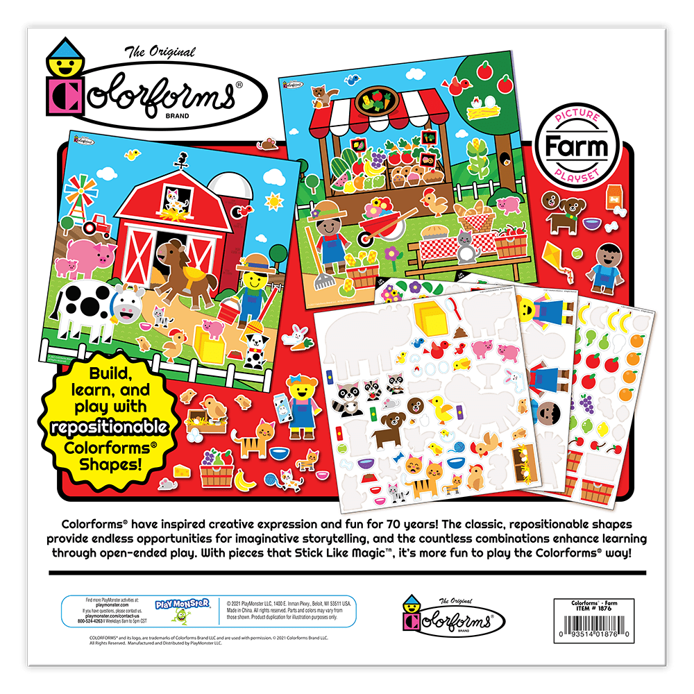 Colorforms Sticker Activity Sets Colorforms - Farm