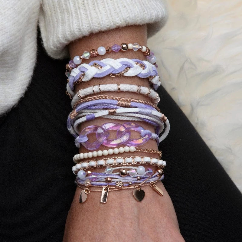 Craft Crush Art & Craft Jewelry Activity Kits Default Craft Crush - Bracelet Box Lilac