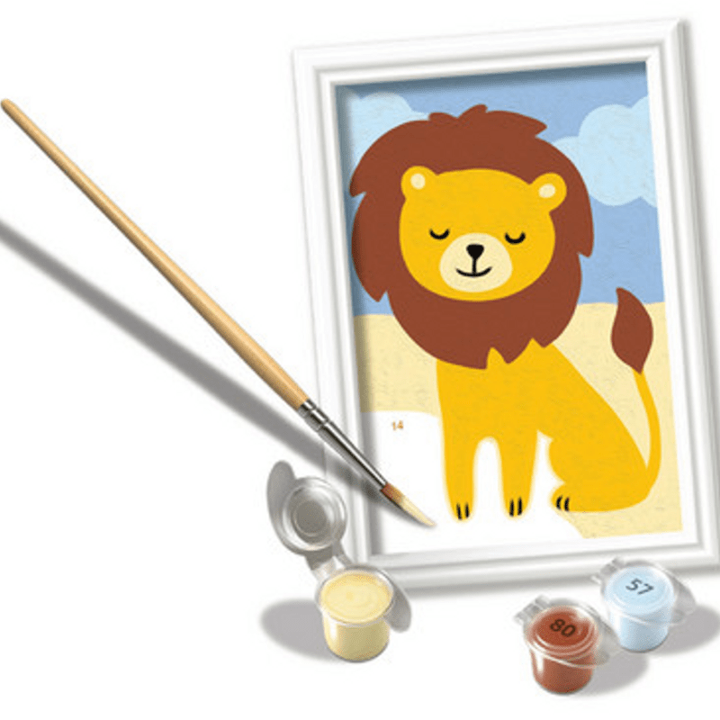 CreArt Coloring & Painting Kits Default CreArt: Paint by Number Wild Lion