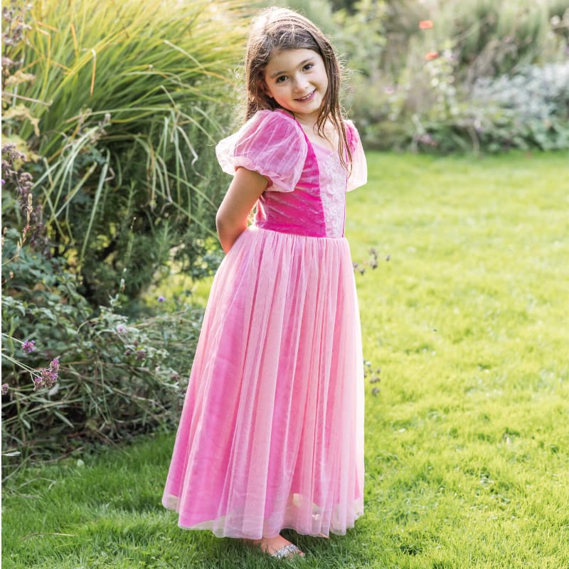 Creative Education Dress Up Outfits Rosé Sorbet Princess Dress (Size 5-6)