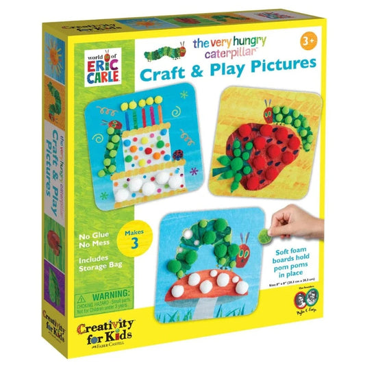 Creativity for Kids Art & Craft Activity Kits The Very Hungry Caterpillar: Craft & Play Pictures