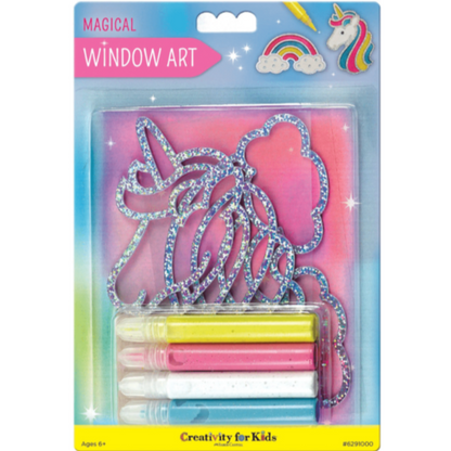 Creativity for Kids Coloring & Painting Kits Window Art - Magical