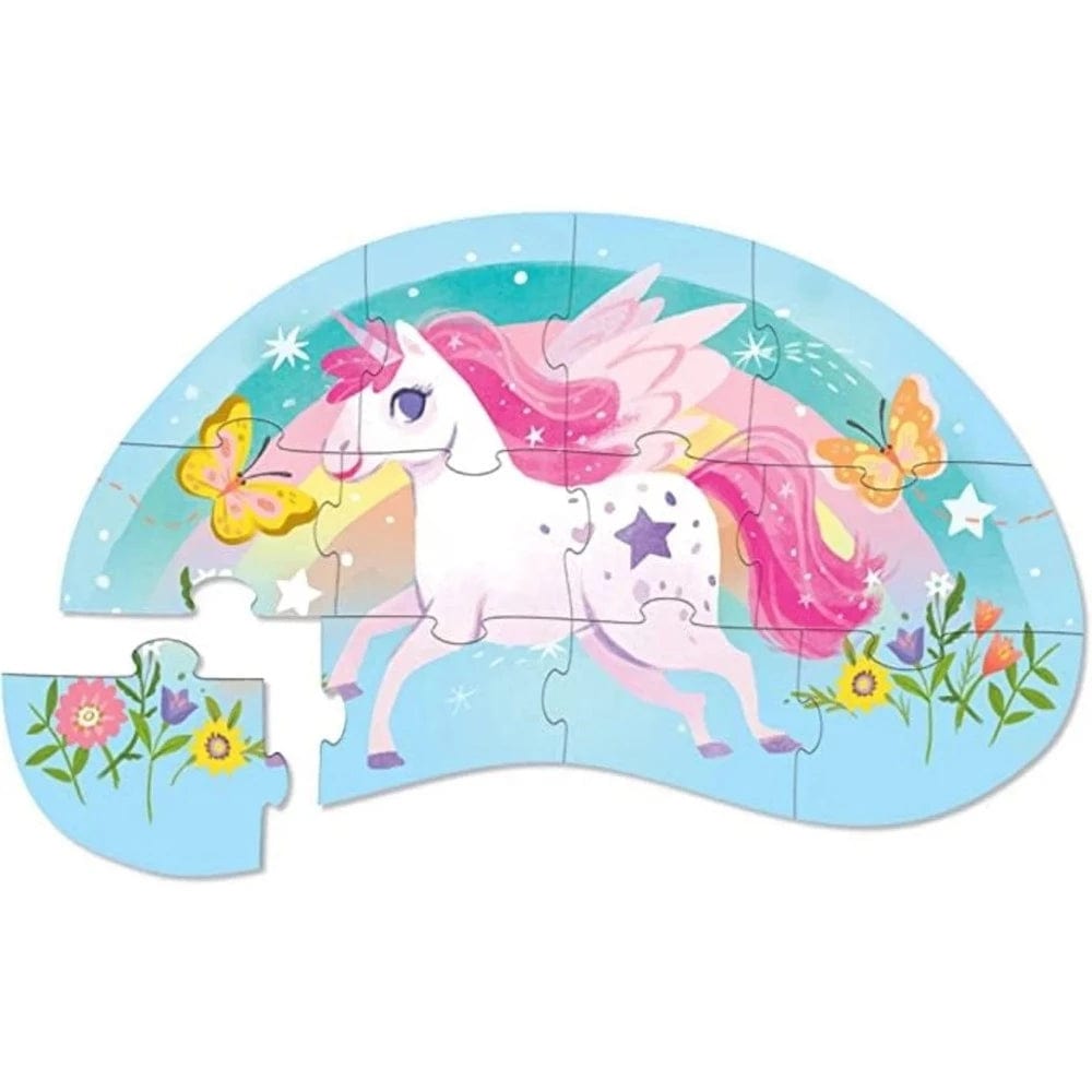 Crocodile Creek Floor Puzzles Sweet Unicorn 12 Piece Puzzle