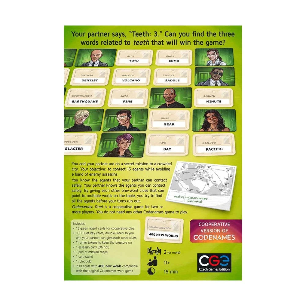 Czech Games Cooperative Games Codenames: Duet