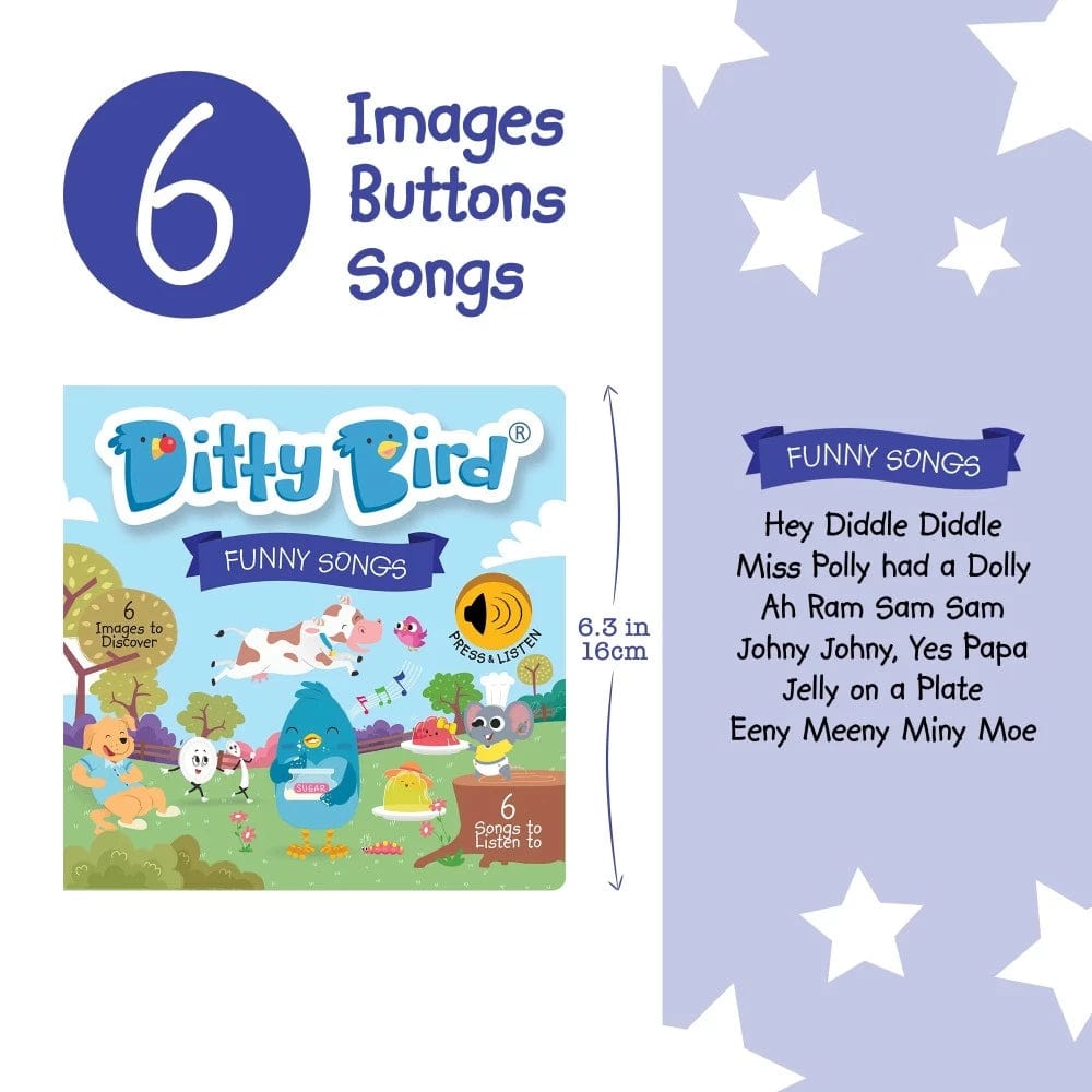 Ditty Bird Books with Sound Default Ditty Bird - Funny Songs