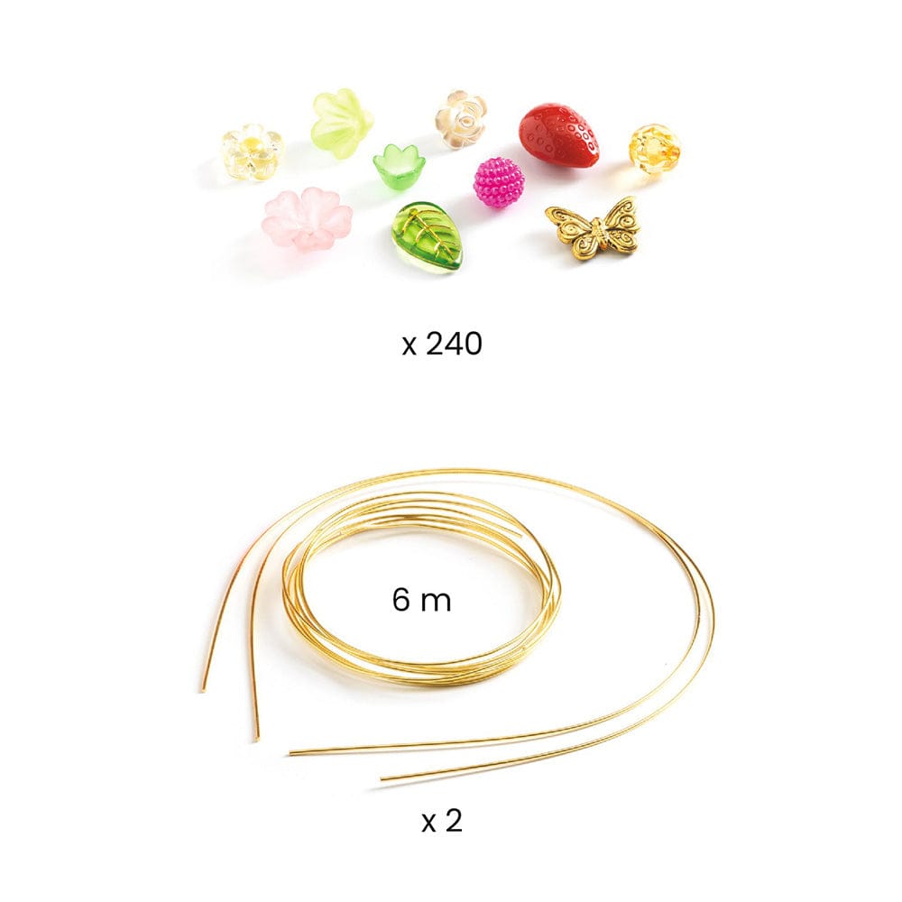 DJECO Bead Art & Craft Kits Pink Duo Bead Tiara