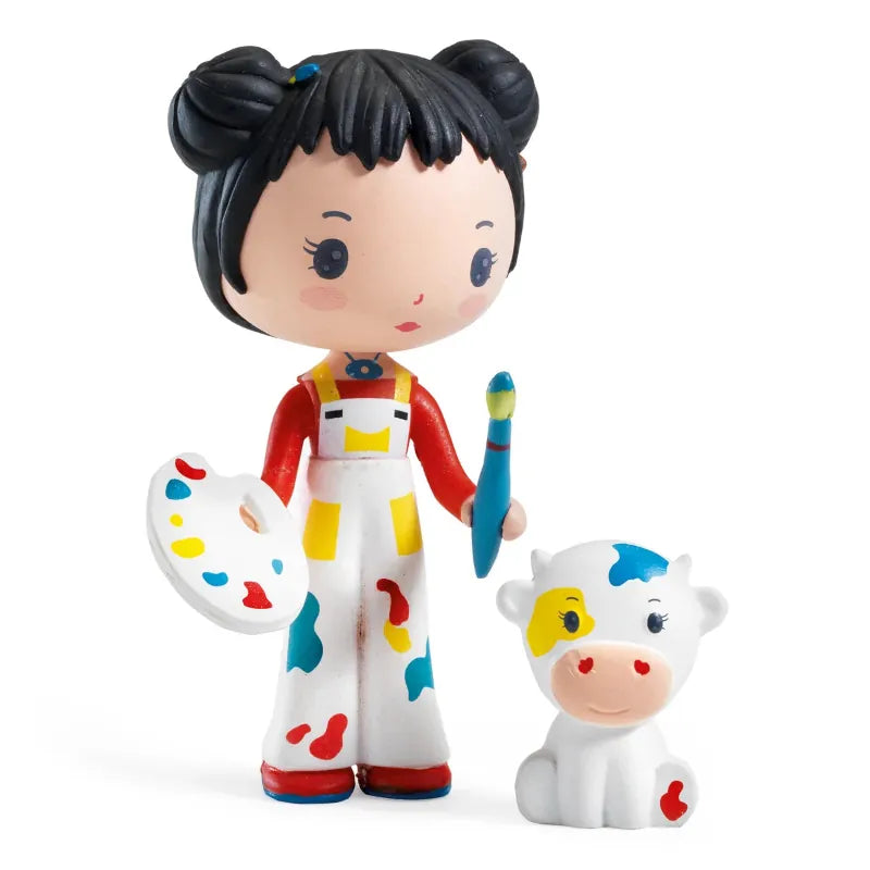 Djeco Dolls Tinyly Figure - Barbouille & Gribs