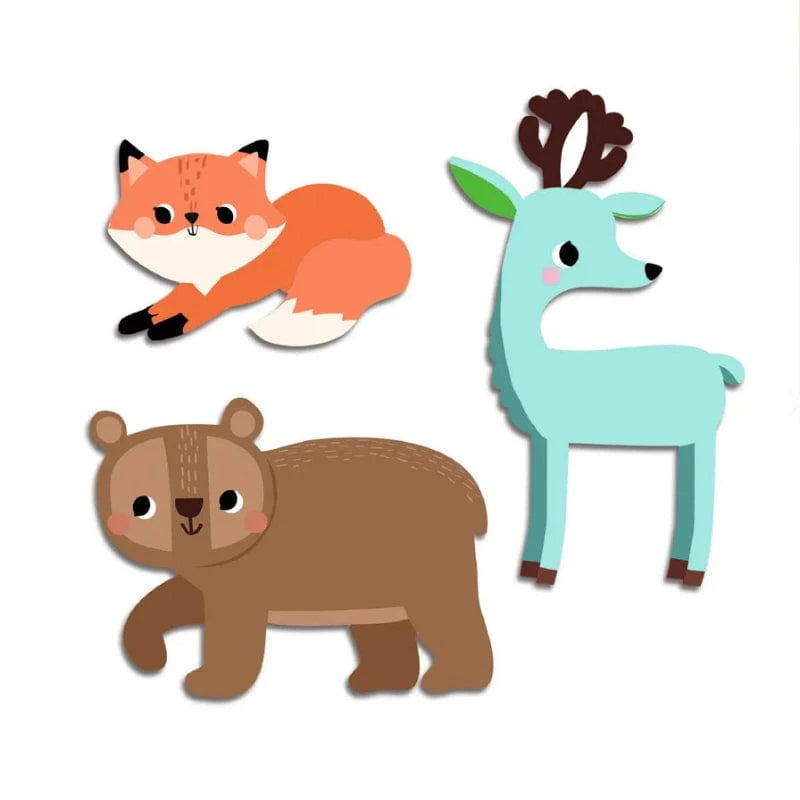 Djeco Stickers Default Forest Animals Baby Stickers