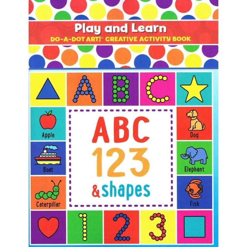 Do A Dot Coloring & Painting Books Do-a-Dot Coloring Book - Play and Learn