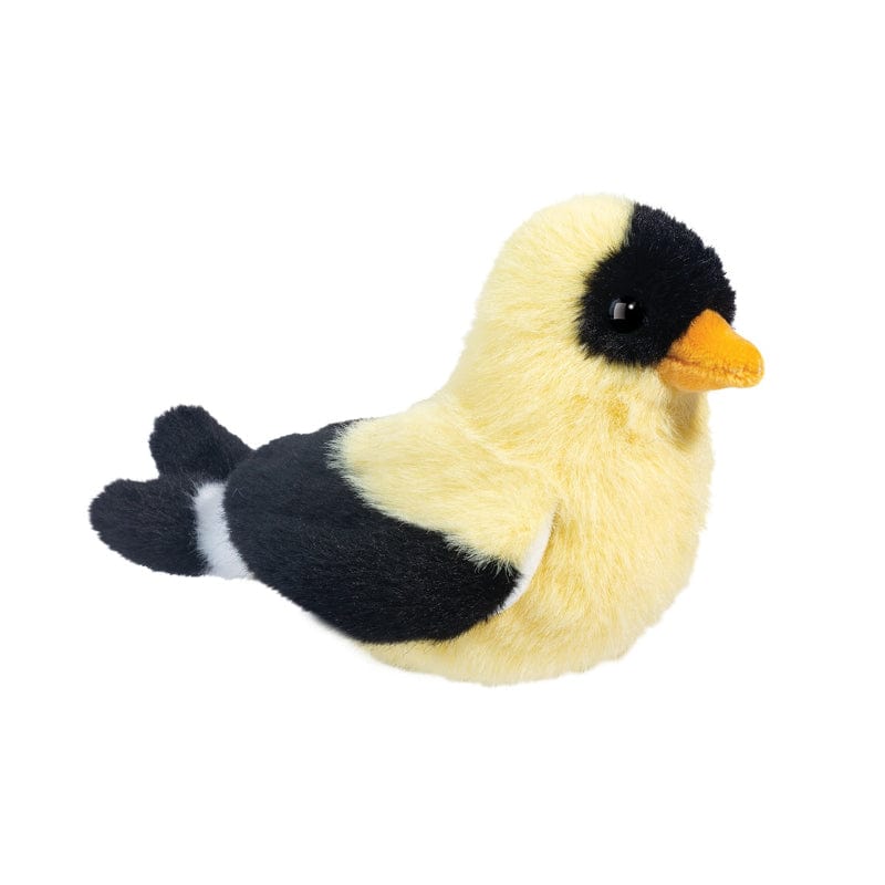 Douglas Cuddle Toys Plush Birds Faye Goldfinch
