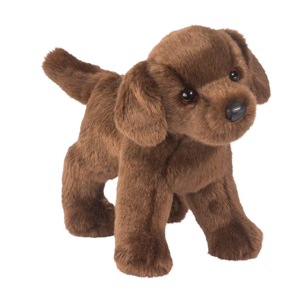 Douglas Toys Plush Dogs Tucker Chocolate Lab
