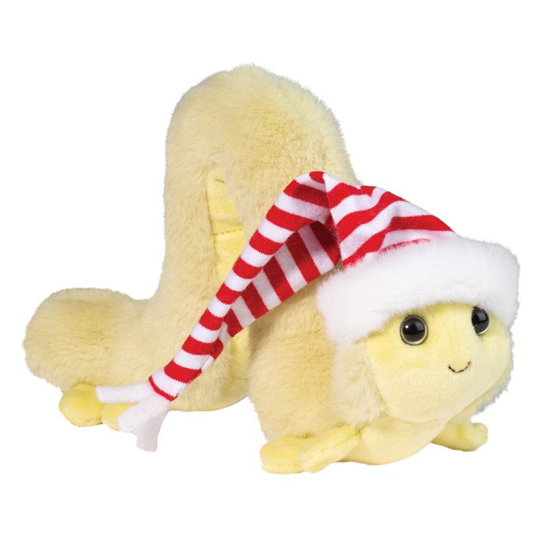 Douglas Toys Plush Holiday Default Inchy Inchworm with Hat