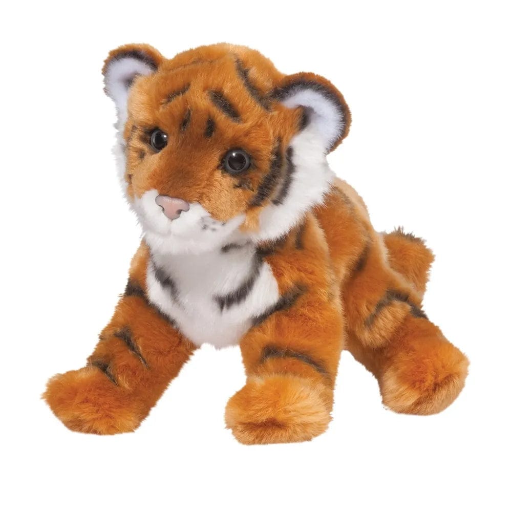 Douglas Toys Plush Safari & Jungle Pancake Bengal Tiger Cub