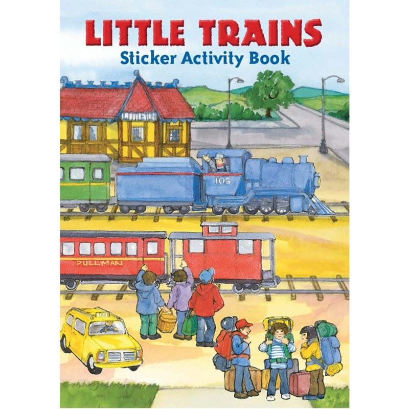 Dover Activity Books Little Trains Sticker Activity Book