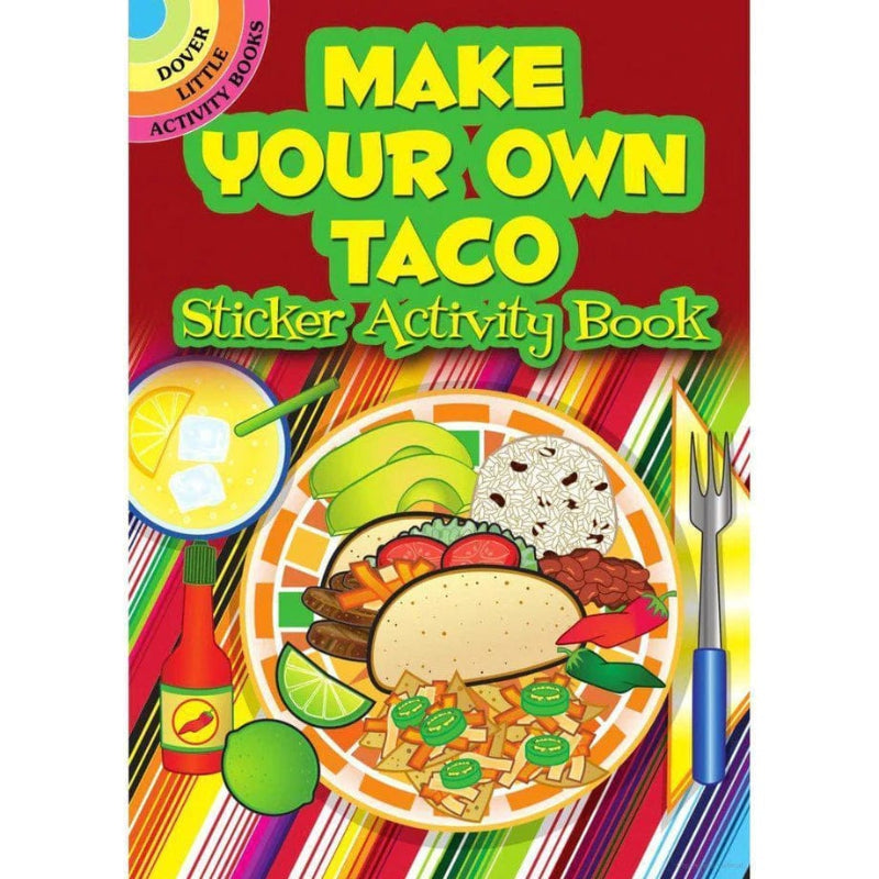 Dover Activity Books Make Your Own Taco Sticker Activity Book
