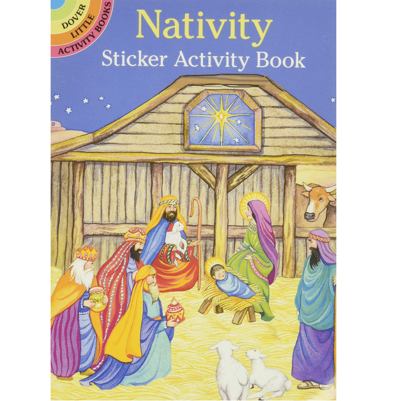 Dover Activity Books Nativity Sticker Activity Book