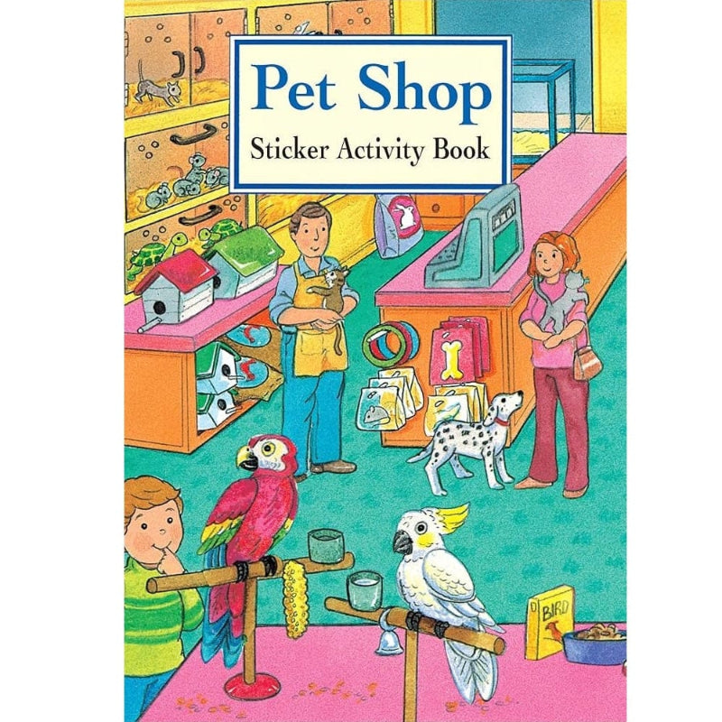 Dover Activity Books Pet Shop Sticker Activity Book