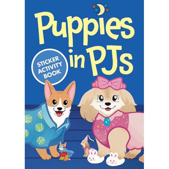 Dover Activity Books Puppies in PJs Sticker Activity Book