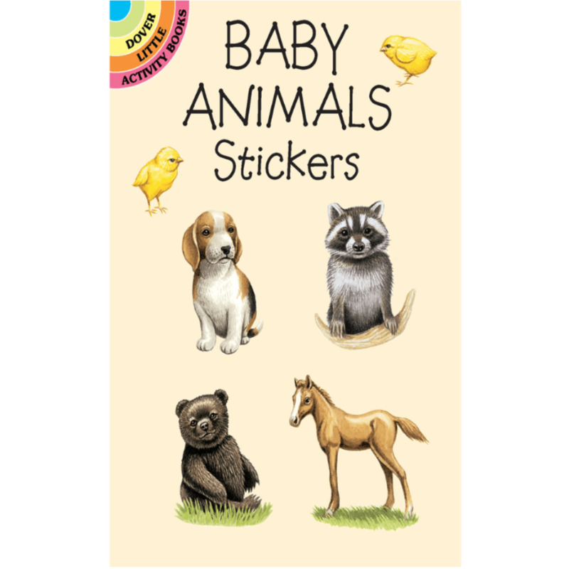Dover Stickers Baby Animals Stickers Dover
