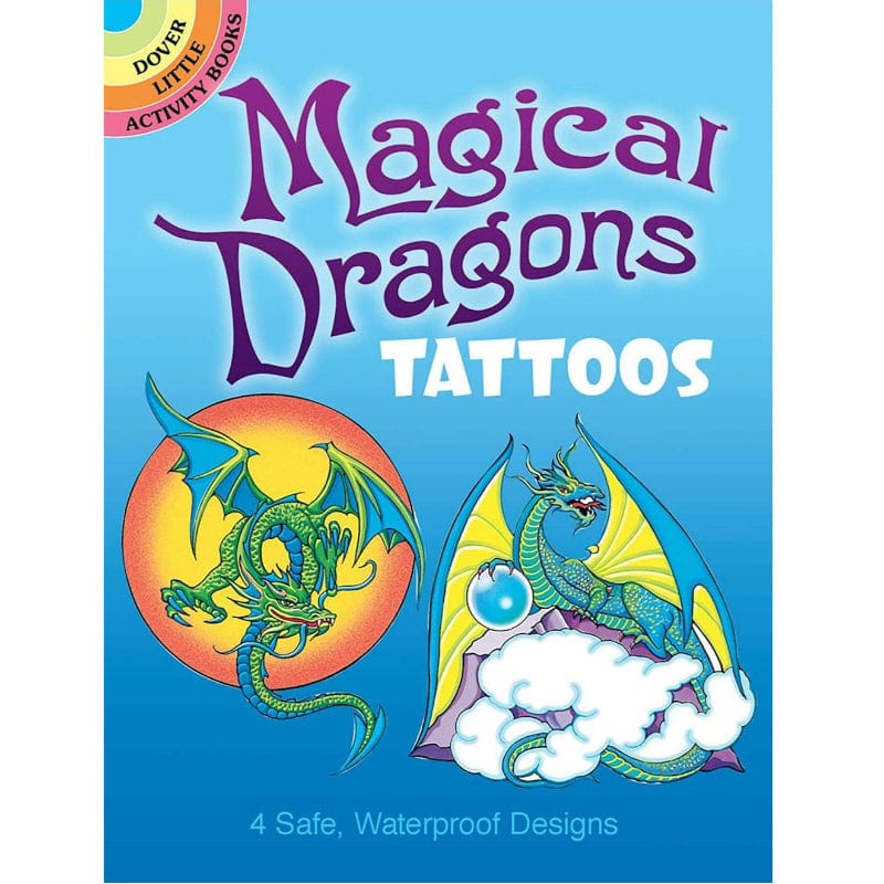Dover Temporary Tattoos Magical Dragons Tattoos