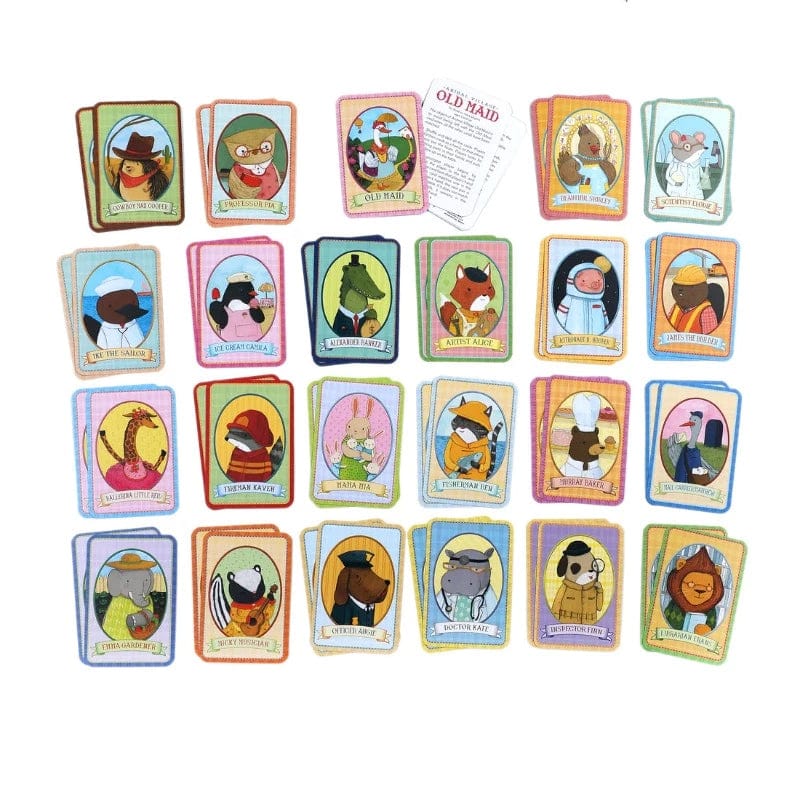 eeBoo Card Games Animal Old Maid Playing Cards