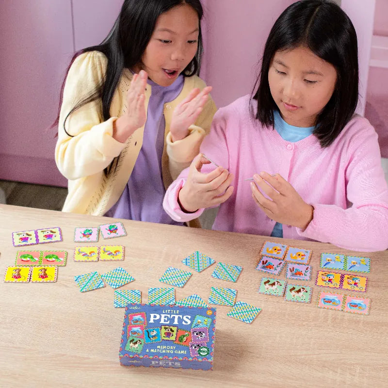 eeBoo Matching Games Default Little Pets Memory & Matching Game