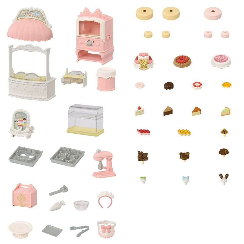 Epoch Doll Playsets Default Calico Critters: Village Cake Shop Starter Set