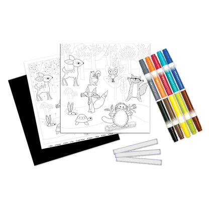 Faber-Castell Coloring & Painting Kits Color By Number - Forest Friends