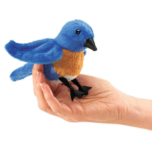 Folkmanis Finger Puppets Mini Bluebird Finger Puppet