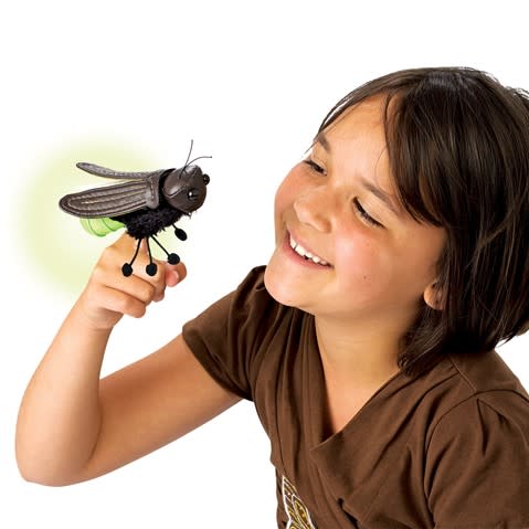 Folkmanis Finger Puppets Mini Firefly Finger Puppet