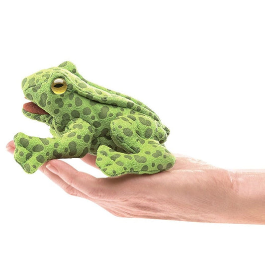 Folkmanis Finger Puppets Mini Frog Finger Puppet