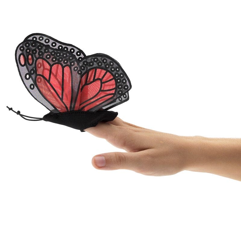 Folkmanis Finger Puppets Mini Monarch Butterfly Finger Puppet