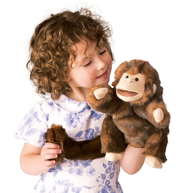 Folkmanis Hand Puppets Default Monkey Puppet